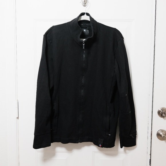 Genuine BMW XL Sweat Jacket Black M Series - Picture 1 of 4